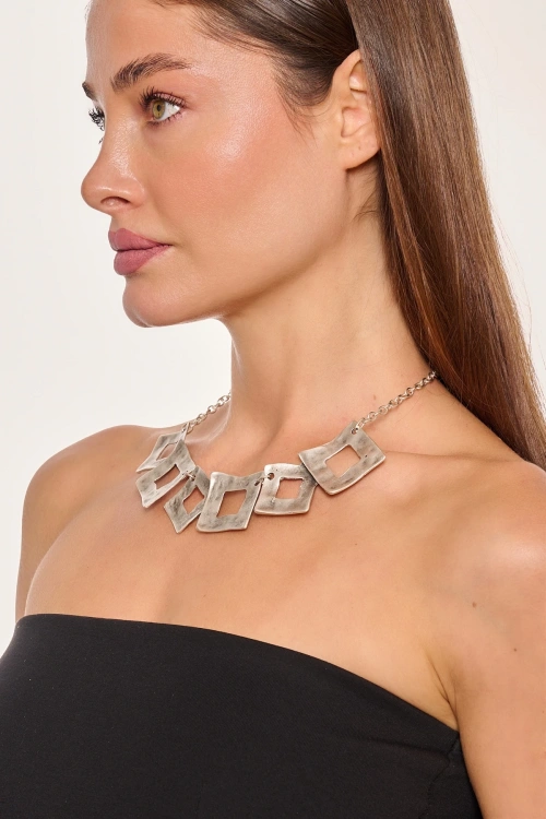 Kiraz Silver Plated Necklace