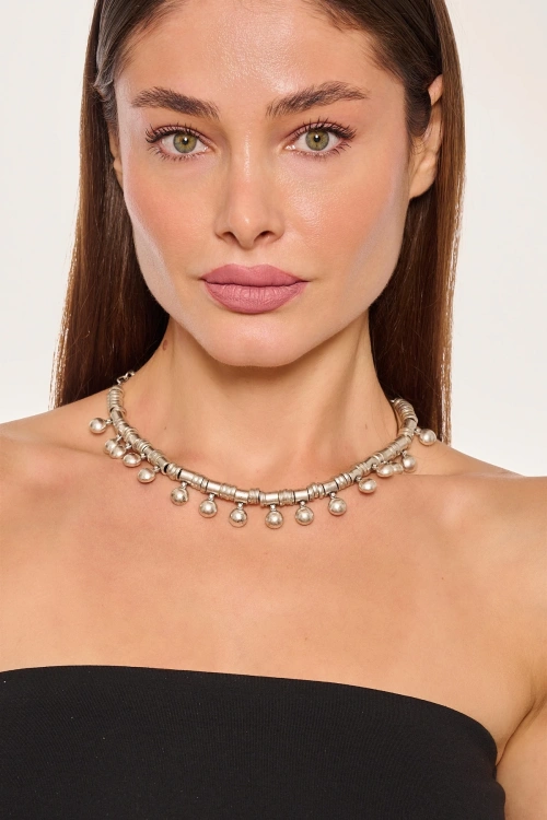 Kiraz Silver Plated Necklace