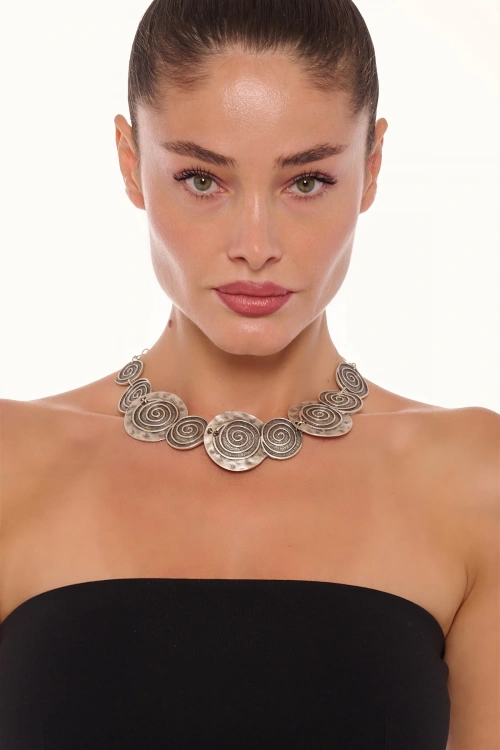 Kiraz Silver Plated Necklace