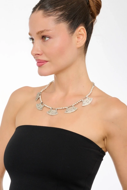 Kiraz Silver Plated Necklace