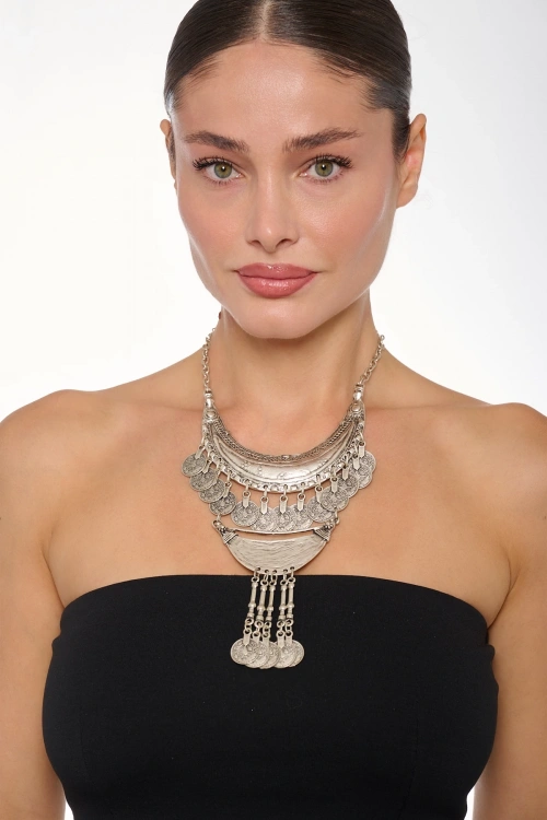 Kiraz Silver Plated Necklace