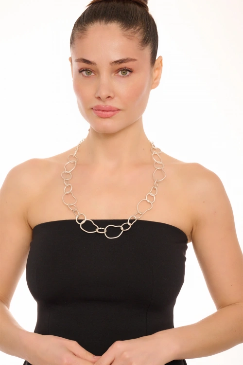 Kiraz Silver Plated Necklace