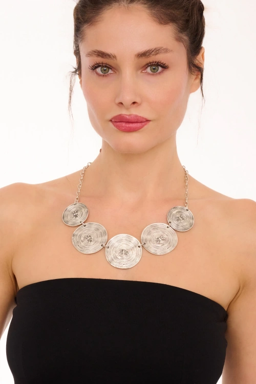 Kiraz Silver Plated Necklace