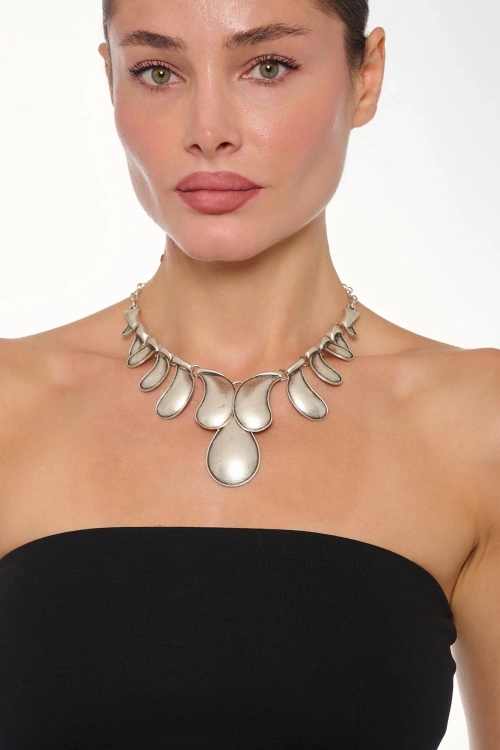 Kiraz Silver Plated Necklace