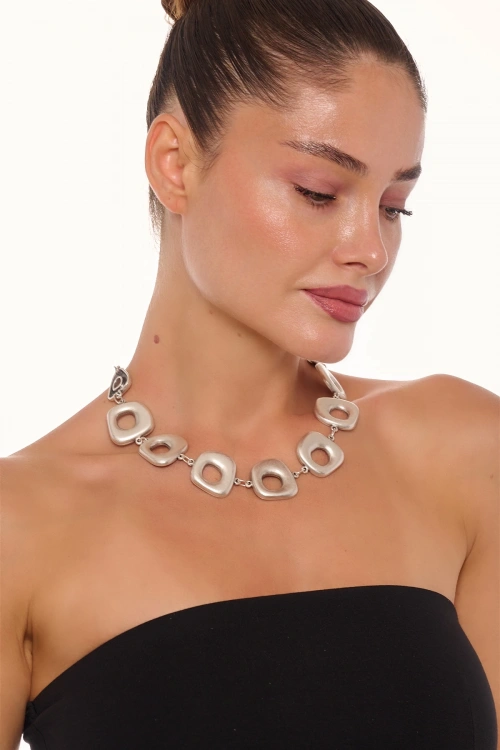 Kiraz Silver Plated Necklace