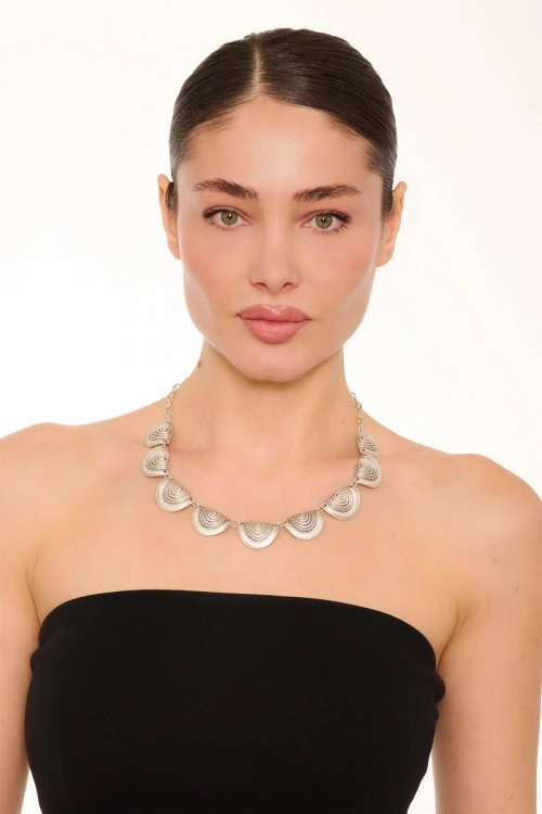 Kiraz Silver Plated Necklace