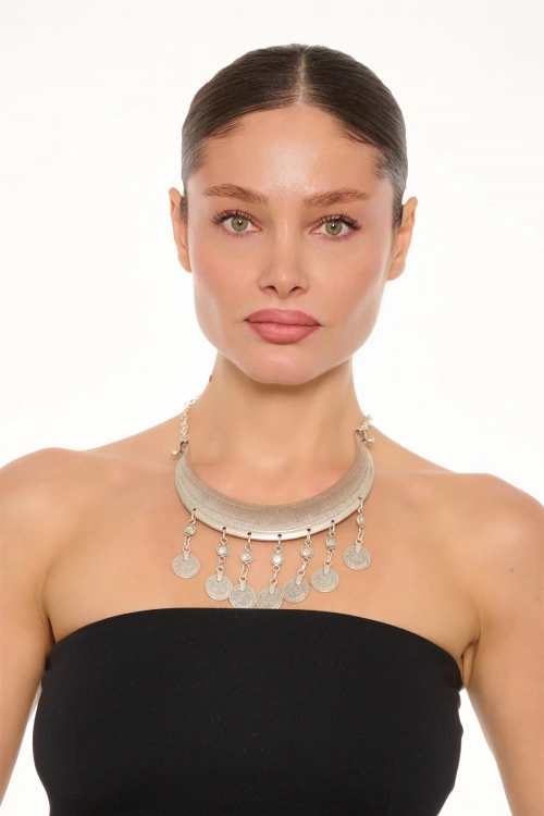 Kiraz Silver Plated Necklace