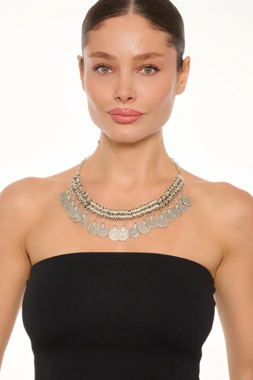 Kiraz Silver Plated Necklace