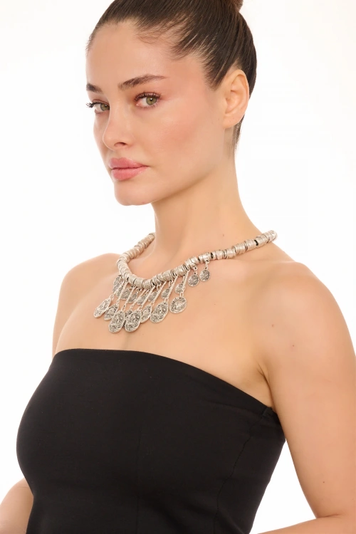 Kiraz Silver Plated Necklace