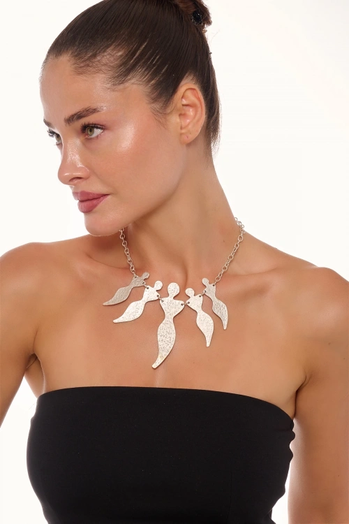 Kiraz Silver Plated Necklace