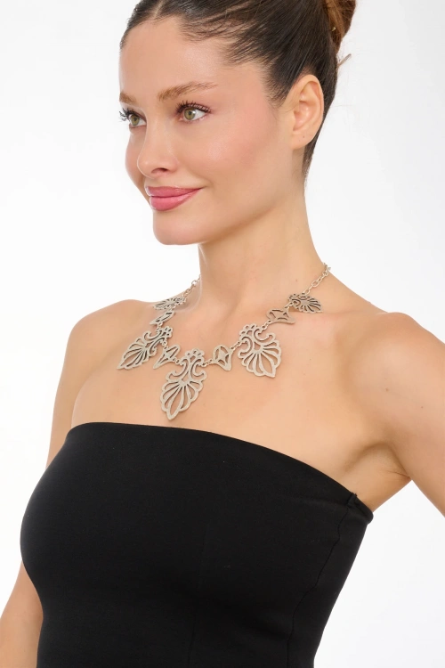 Kiraz Silver Plated Necklace