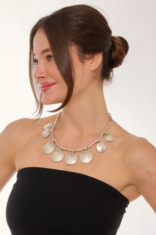 Kiraz Silver Plated Necklace