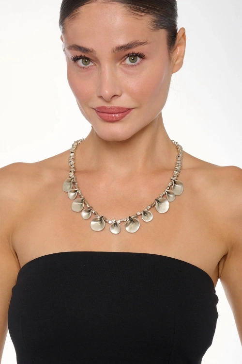 Kiraz Silver Plated Necklace