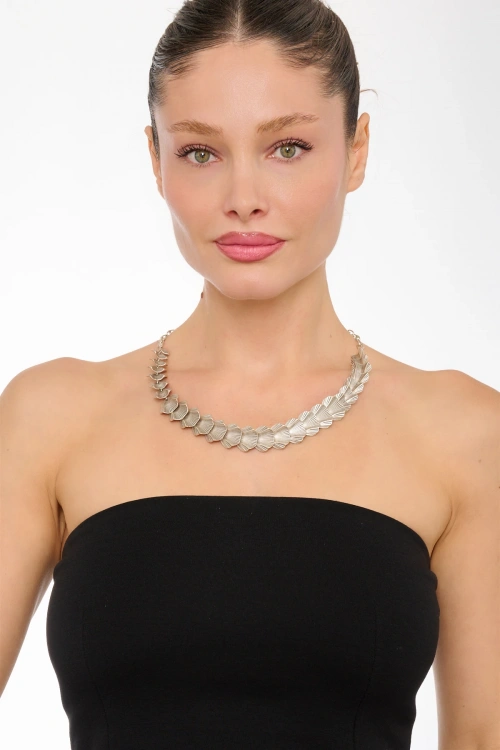 Kiraz Silver Plated Necklace