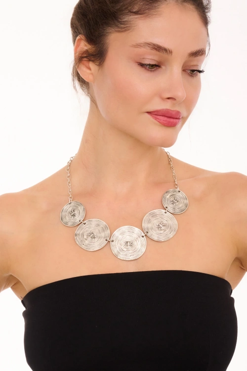 Kiraz Silver Plated Necklace