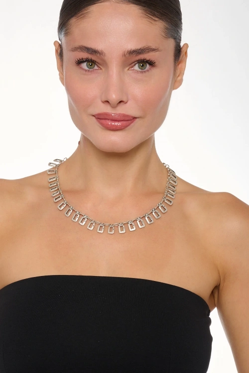 Kiraz Silver Plated Necklace