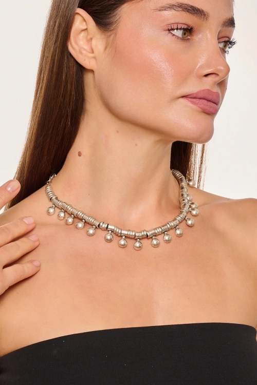 Kiraz Silver Plated Necklace