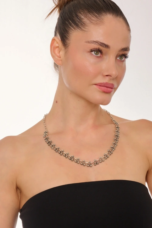 Kiraz Silver Plated Necklace