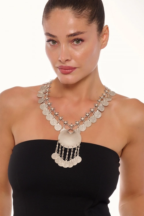 Kiraz Silver Plated Necklace