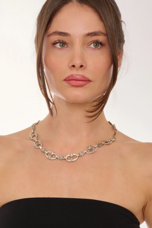 Kiraz Silver Plated Necklace