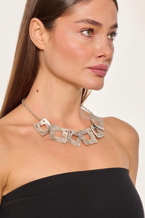 Kiraz Silver Plated Necklace