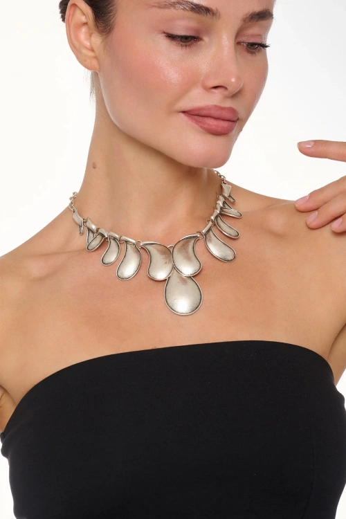 Kiraz Silver Plated Necklace