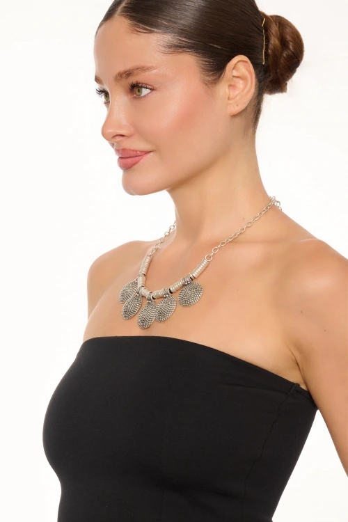 Kiraz Silver Plated Necklace