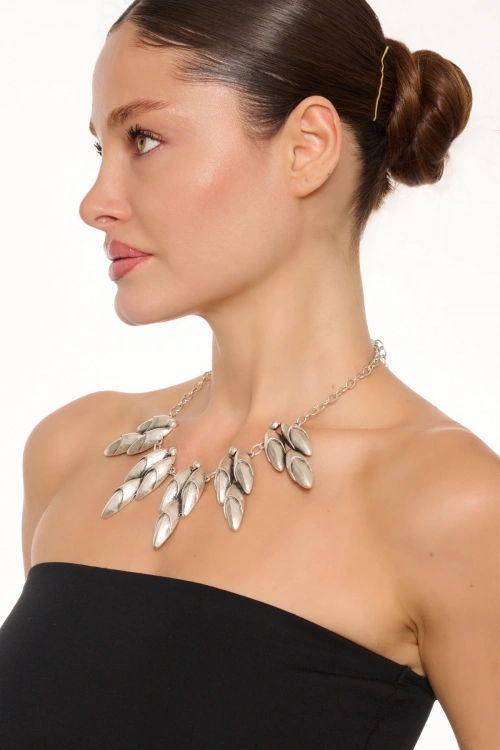 Kiraz Silver Plated Necklace