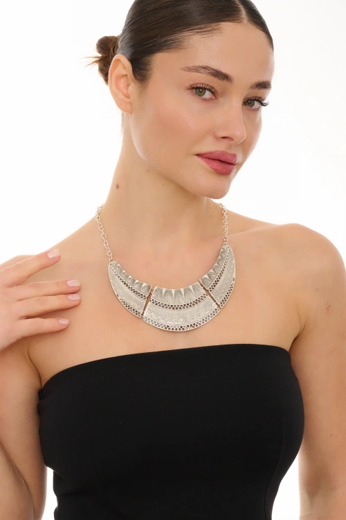 Kiraz Silver Plated Necklace