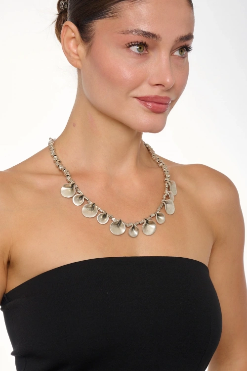 Kiraz Silver Plated Necklace