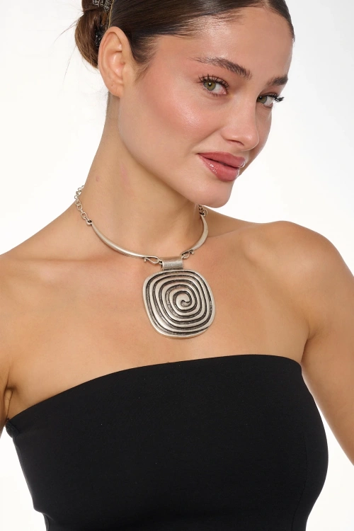 Kiraz Silver Plated Necklace