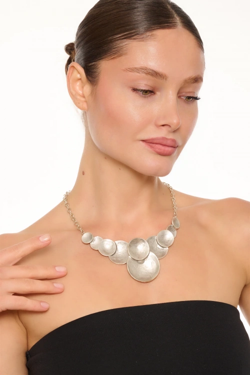 Kiraz Silver Plated Necklace