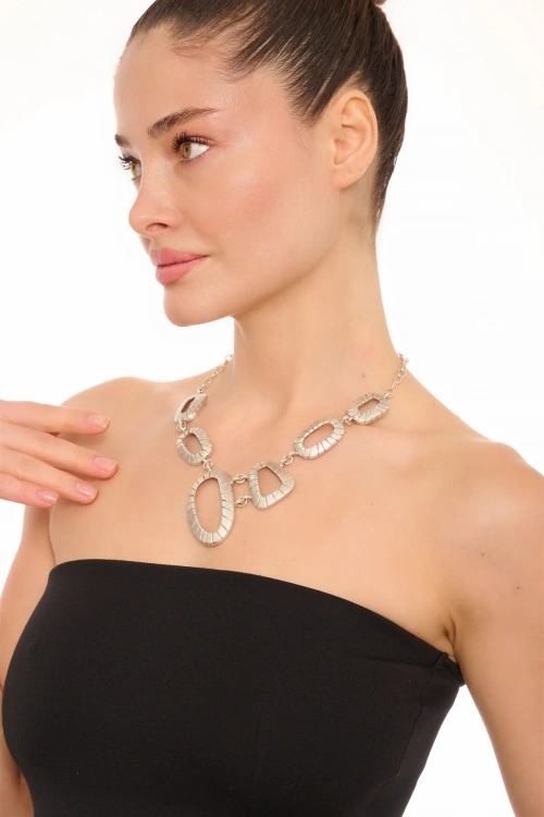 Kiraz Silver Plated Necklace