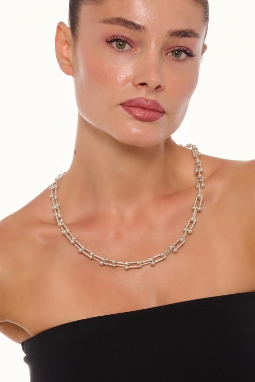 Kiraz Silver Plated Necklace