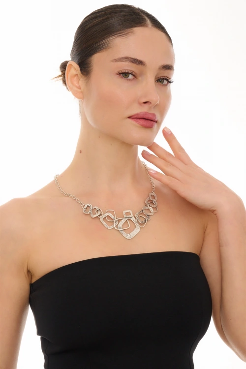 Kiraz Silver Plated Necklace