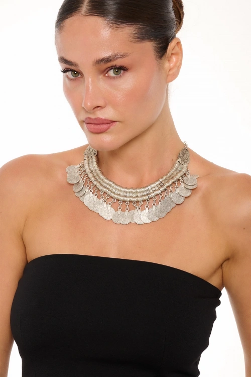 Kiraz Silver Plated Necklace