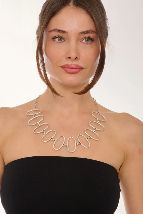 Kiraz Silver Plated Necklace