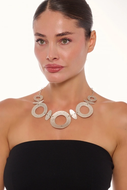 Kiraz Silver Plated Necklace