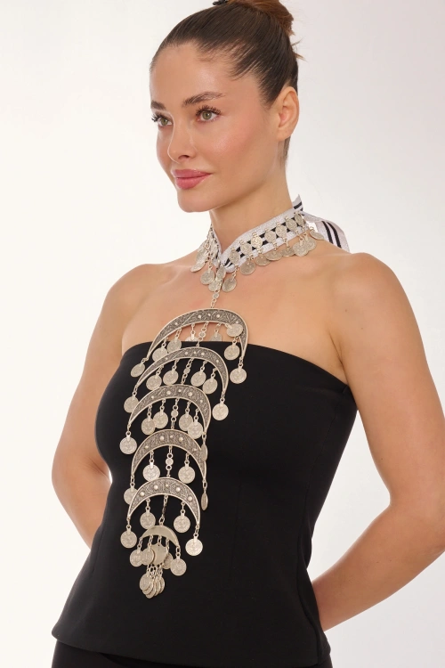 Kiraz Silver Plated Necklace