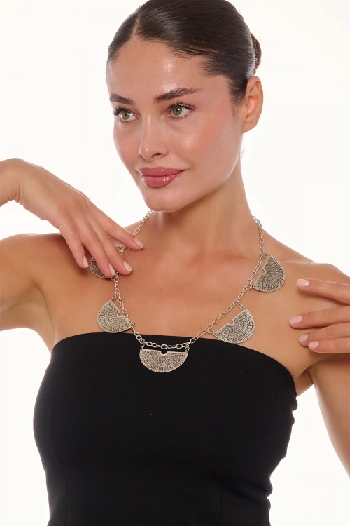 Kiraz Silver Plated Necklace