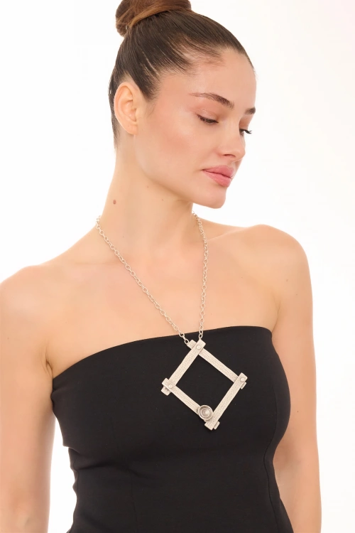 Kiraz Silver Plated Necklace