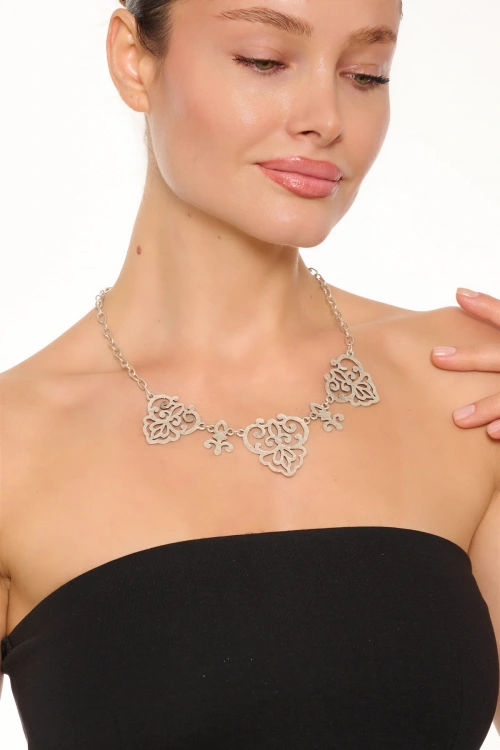 Kiraz Silver Plated Necklace