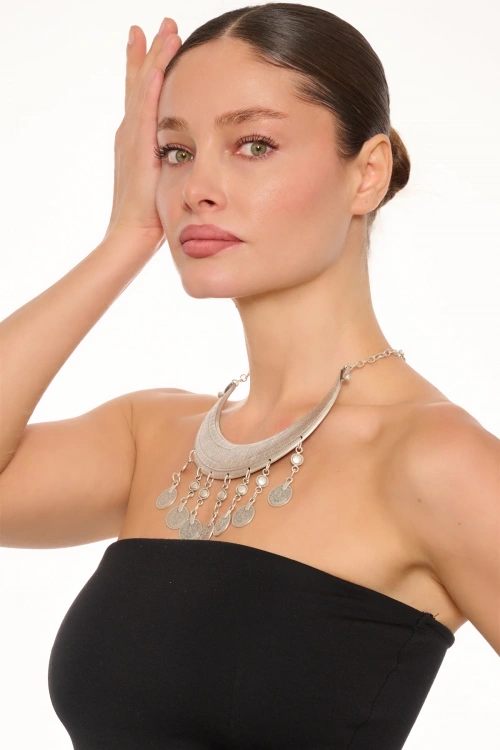 Kiraz Silver Plated Necklace