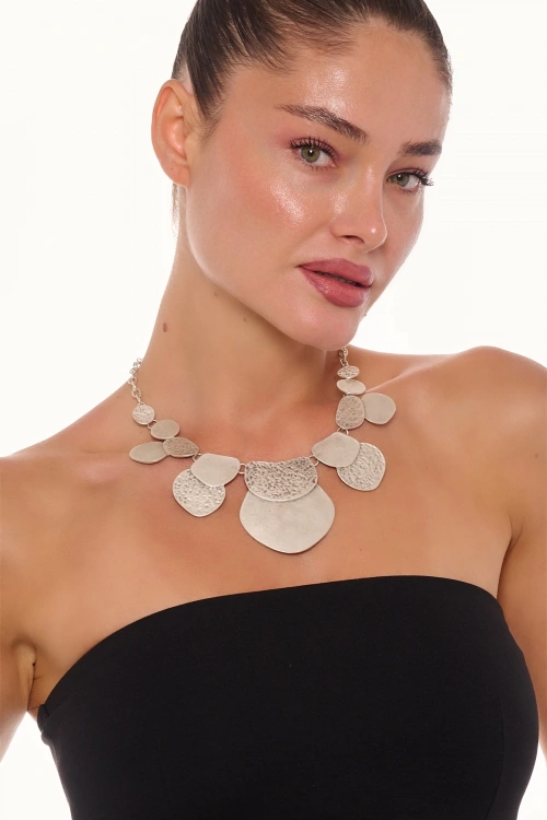 Kiraz Silver Plated Necklace