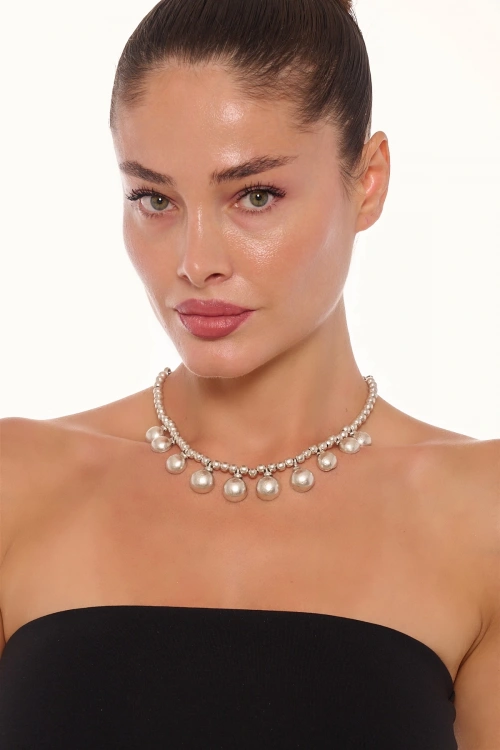 Kiraz Silver Plated Necklace