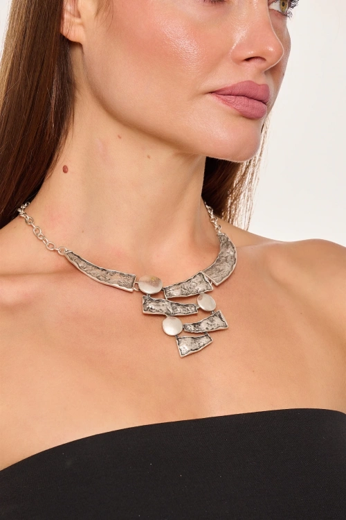 Kiraz Silver Plated Necklace