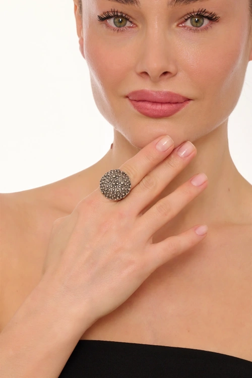 Kiraz Silver Plated Ring