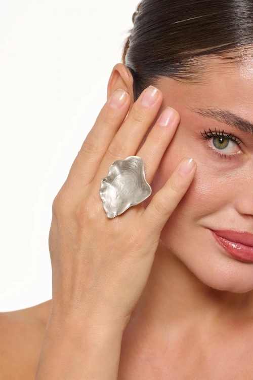 Kiraz Silver Plated Ring