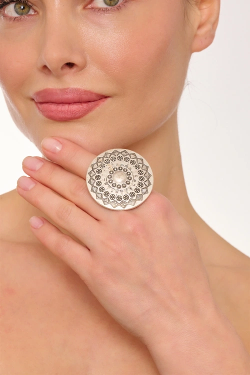 Kiraz Silver Plated Ring