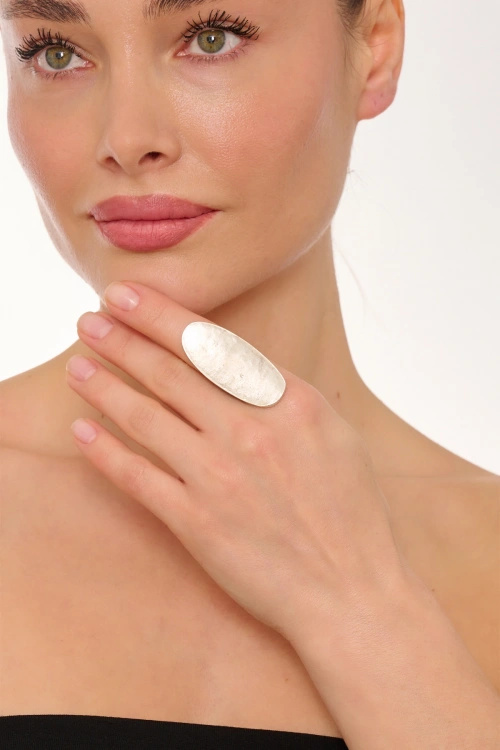 Kiraz Silver Plated Ring